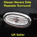 View Item Nissan Navara D22 Chrome Side Repeater Surrounds